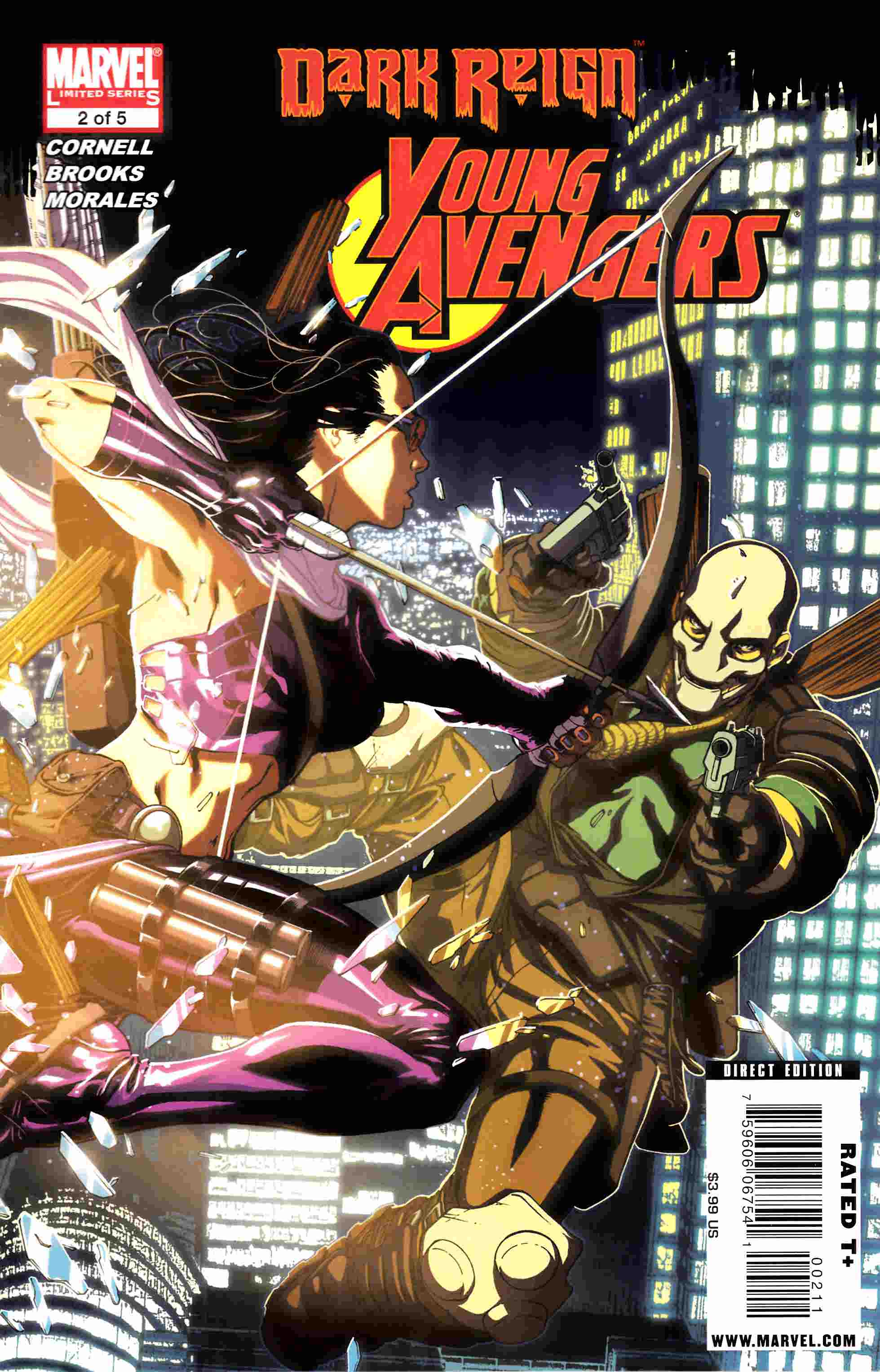 Dark Reign Young Avengers #2 Very Fine (8.0) [Marvel Comic] LARGE