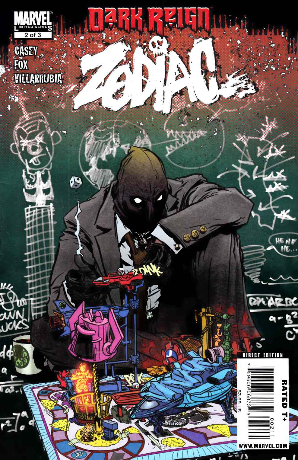 Dark Reign Zodiac #2 Very Fine (8.0) [Marvel Comic] LARGE