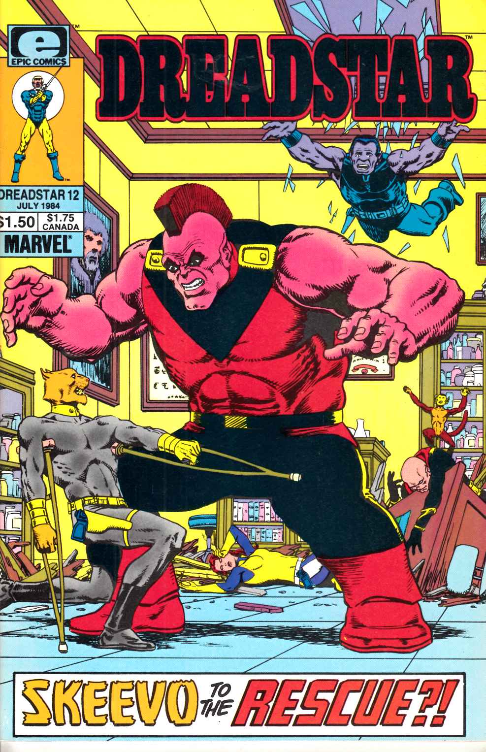 Dreadstar #12 Very Fine (8.0) [Marvel/Epic Comic] THUMBNAIL