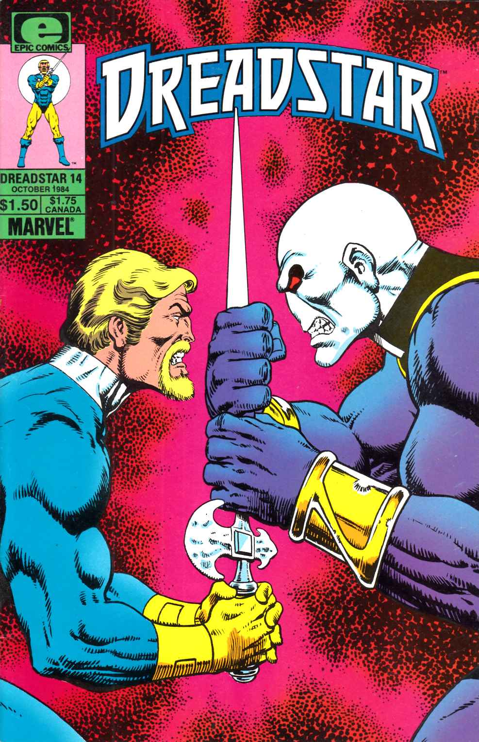 Dreadstar #14 Very Fine (8.0) [Marvel/Epic Comic] THUMBNAIL