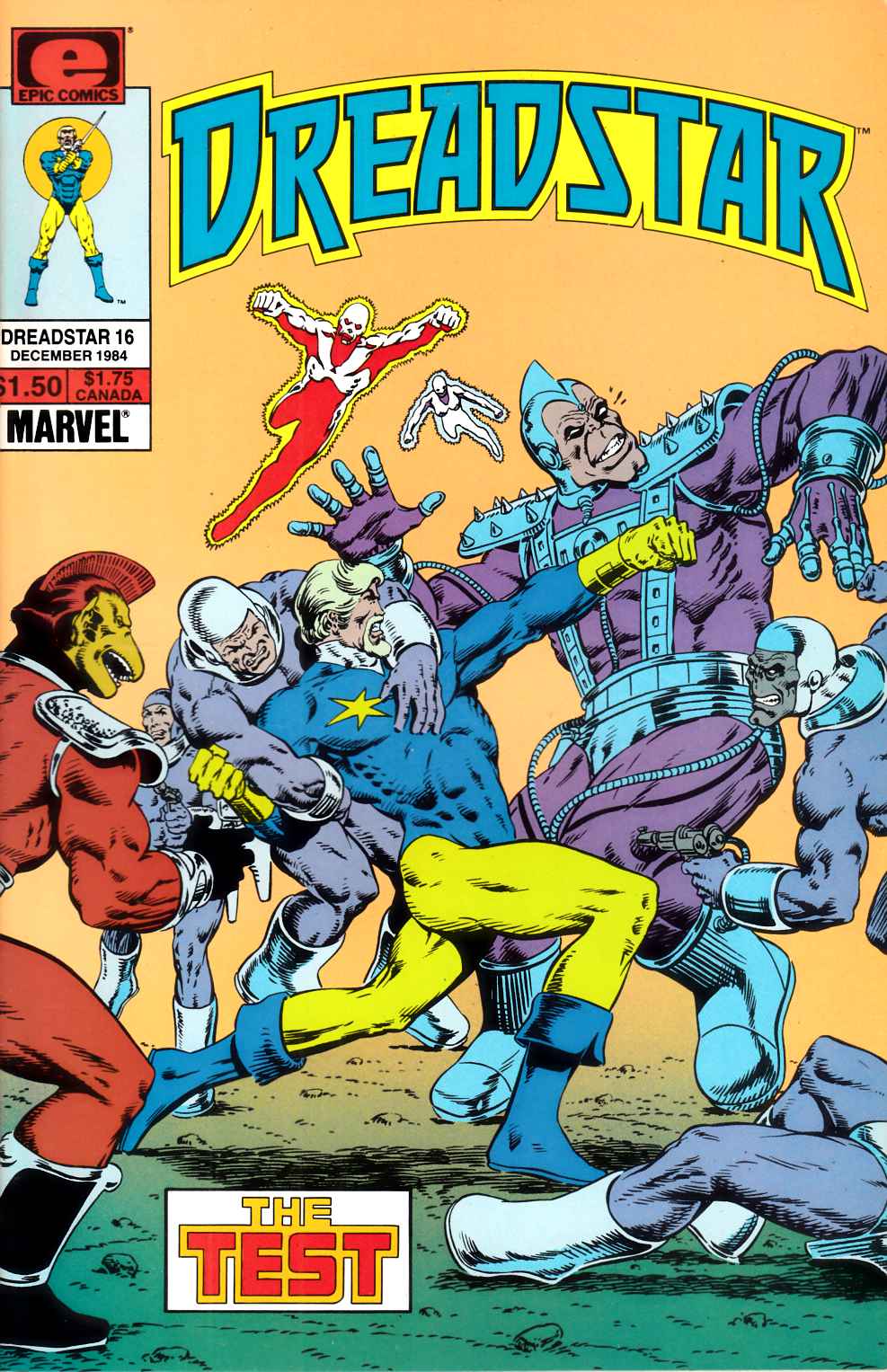 Dreadstar #16 Near Mint (9.4) [Marvel/Epic Comic] THUMBNAIL