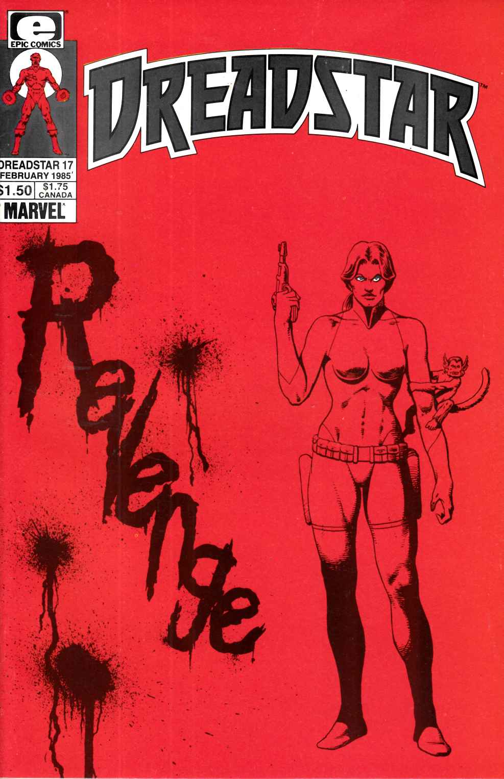 Dreadstar #17 Very Fine (8.0) [Marvel/Epic Comic] THUMBNAIL