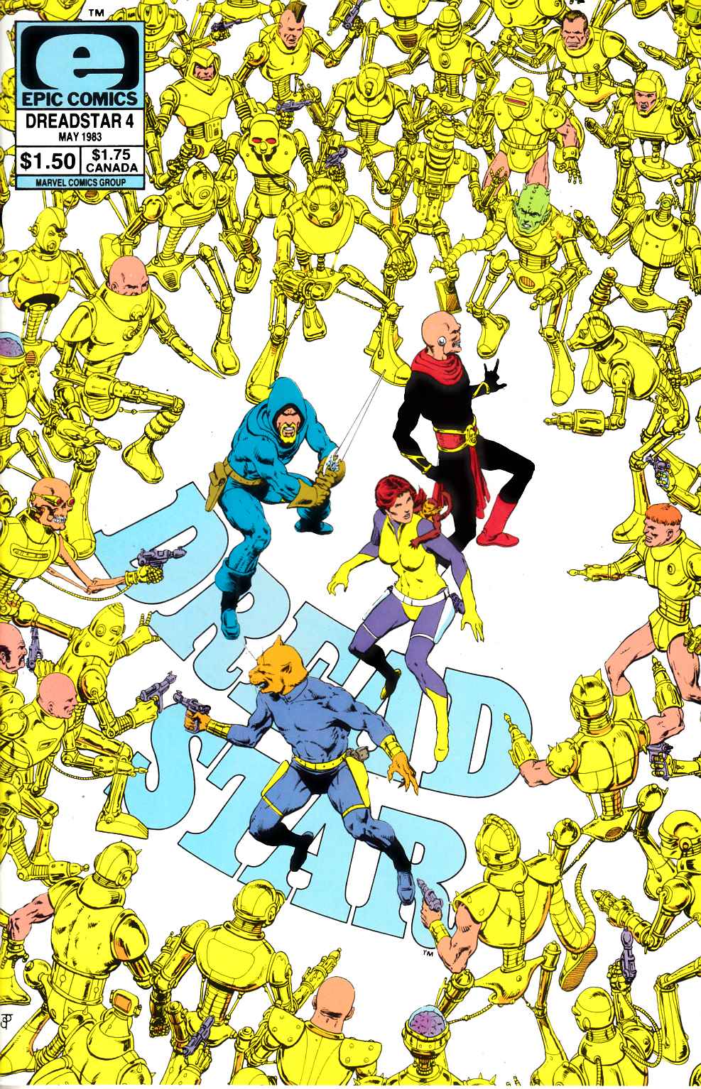 Dreadstar #4 Near Mint (9.4) [Marvel/Epic Comic] THUMBNAIL