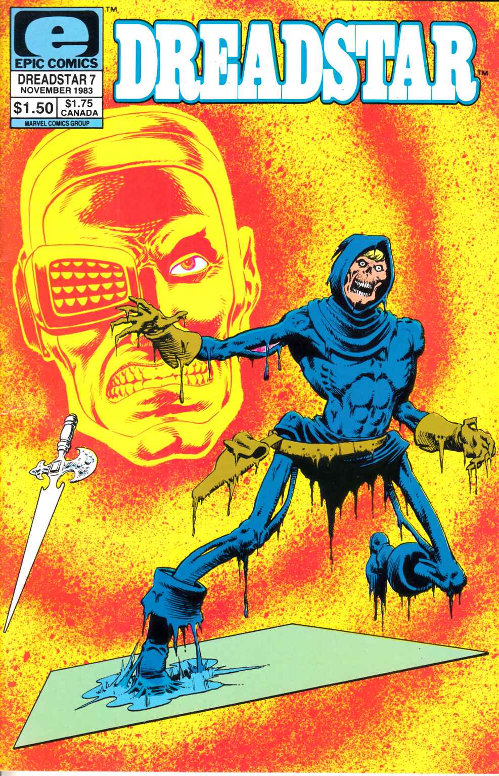 Dreadstar #7 Very Fine (8.0) [Marvel/Epic Comic] THUMBNAIL