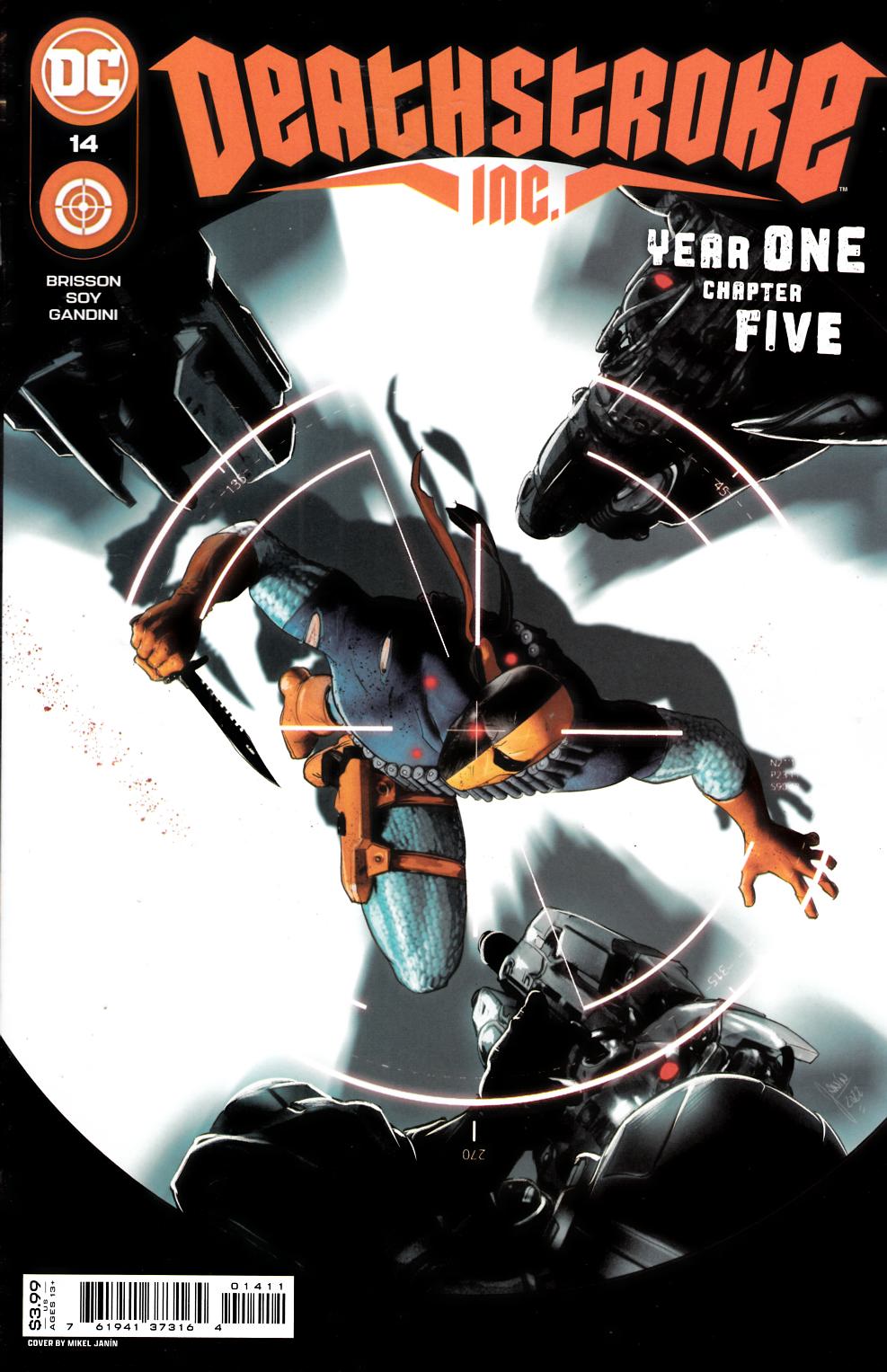 Deathstroke Inc #14 Near Mint (9.4) [DC Comic] THUMBNAIL