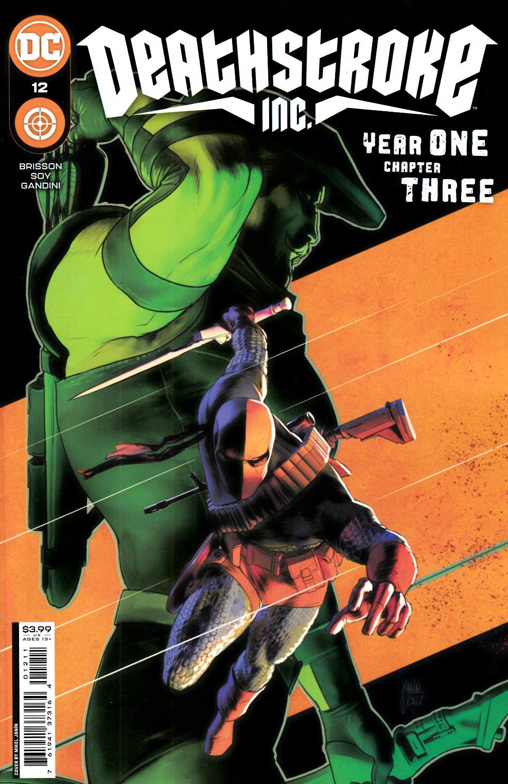 Deathstroke Inc #12 Near Mint (9.4) [DC Comic] LARGE