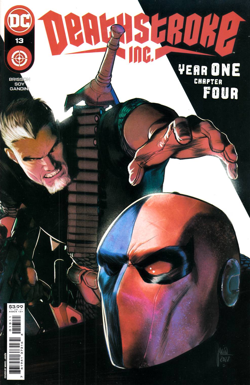 Deathstroke Inc #13 Near Mint (9.4) [DC Comic] THUMBNAIL