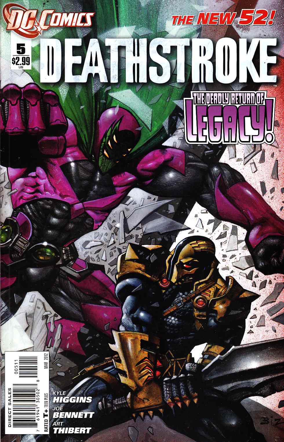 Deathstroke #5 Very Fine (8.0) [DC Comic] LARGE