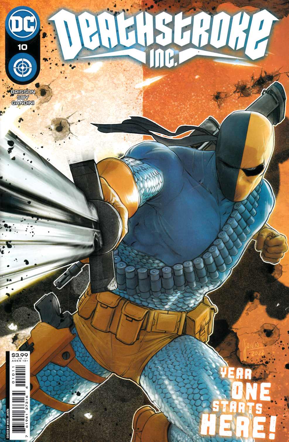 Deathstroke Inc #10 Near Mint (9.4) [DC Comic] THUMBNAIL