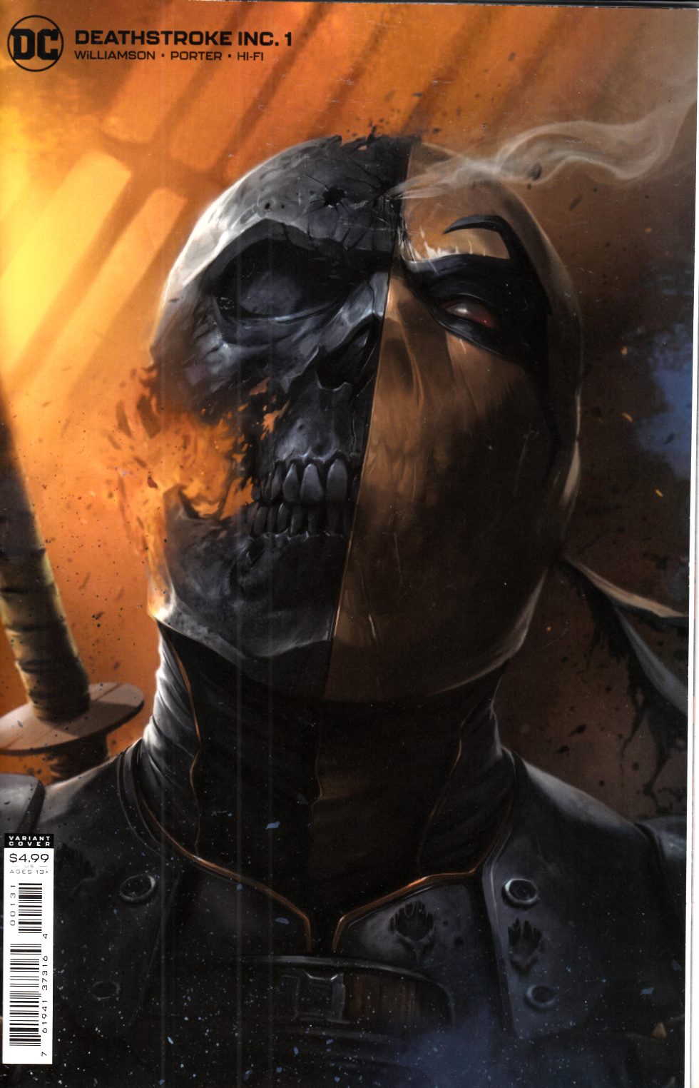 Deathstroke Inc #1 Mattina Variant Cover Near Mint (9.4) [DC Comic] THUMBNAIL