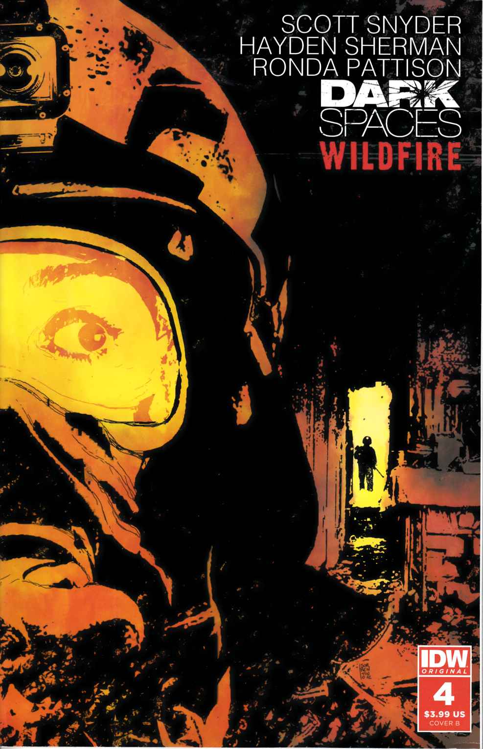 Dark Spaces Wildfire #4 Cover B Near Mint (9.4) [IDW Comic] THUMBNAIL