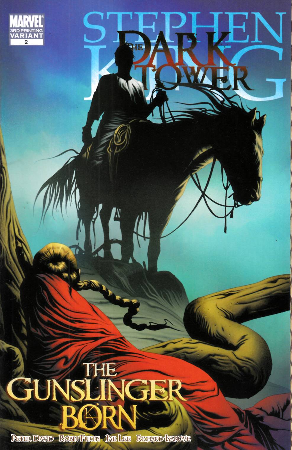 Dark Tower Gunslinger Born #2 Third Printing Very Fine (8.0) [Marvel Comic] THUMBNAIL