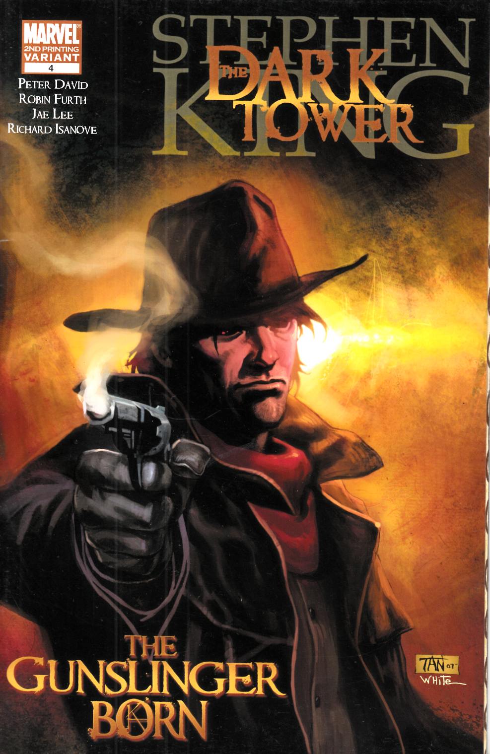 Dark Tower Gunslinger Born #4 Second Printing Very Fine (8.0) [Marvel Comic] THUMBNAIL