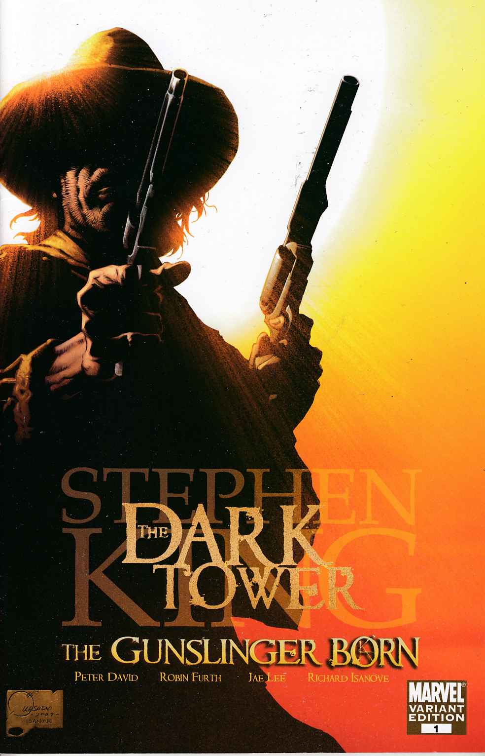 Dark Tower Gunslinger Born #1 Quesada Variant Cover Very Fine (8.0) [Marvel Comic] LARGE