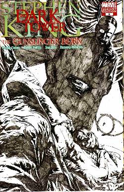Dark Tower Gunslinger Born #6 Jae Lee Sketch Variant [Marvel Comic] LARGE