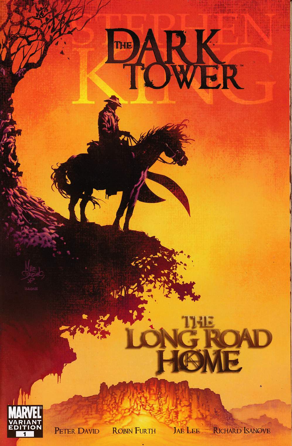 Dark Tower Long Road Home #1 Quesada Variant Very Fine Minus (7.5) [Marvel Comic] THUMBNAIL
