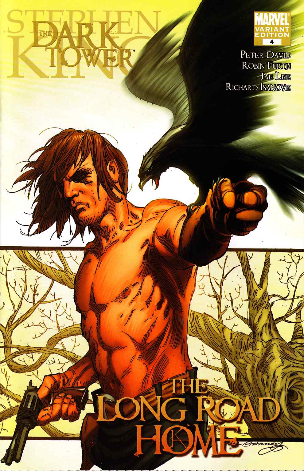 Dark Tower Long Road Home #4 Garney Variant Cover Near Mint (9.4) [Marvel Comic] THUMBNAIL