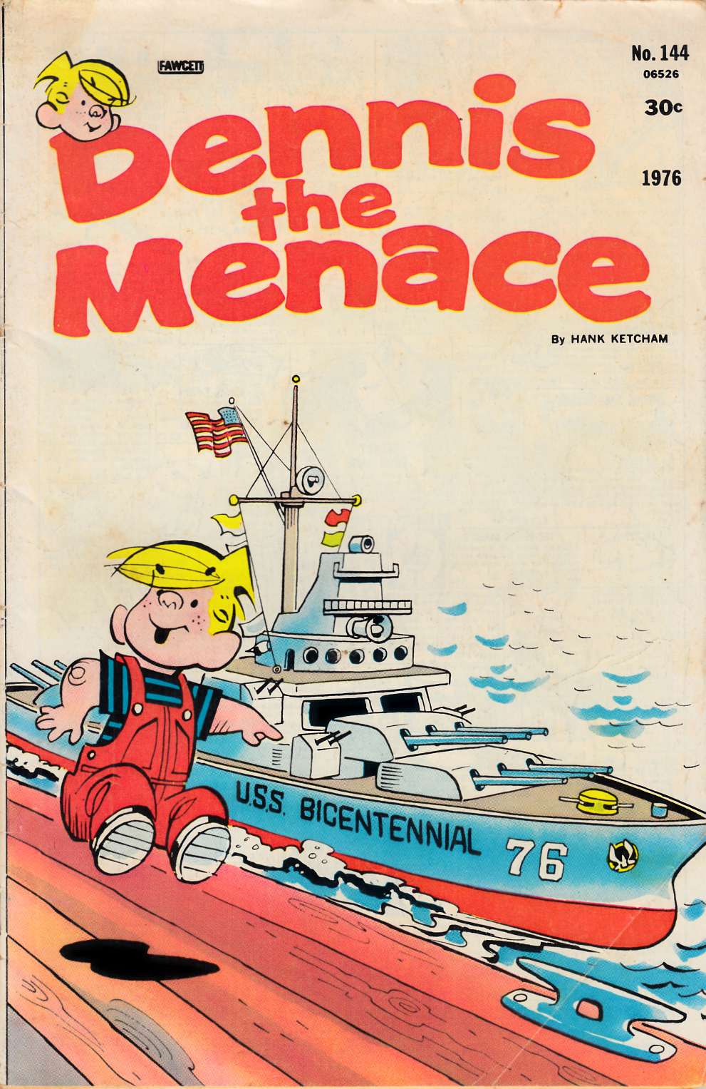 Dennis the Menace #144 Very Good (4.0) [Fawcett Comic] LARGE