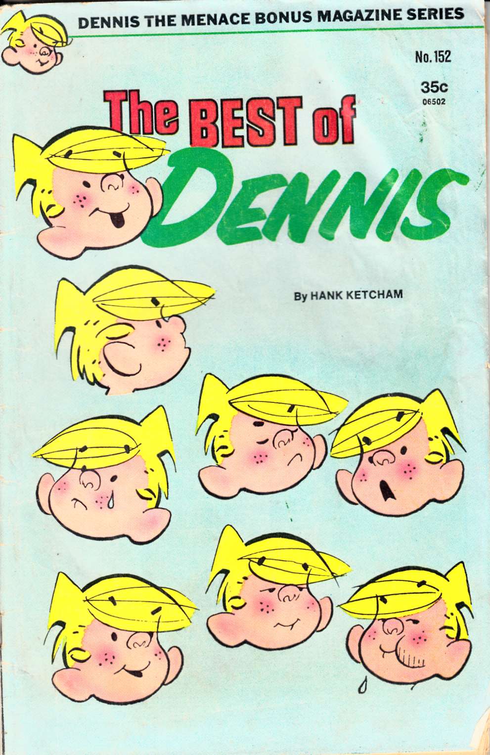Dennis the Menace Bonus Magazine #152 Good (2.0) [Fawcett Comic] LARGE
