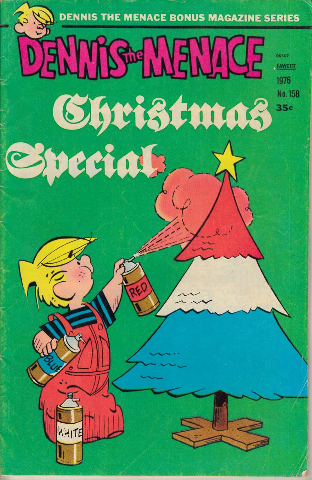 Dennis the Menace Bonus Magazine #158 Very Good (4.0) [Fawcett Comic] LARGE