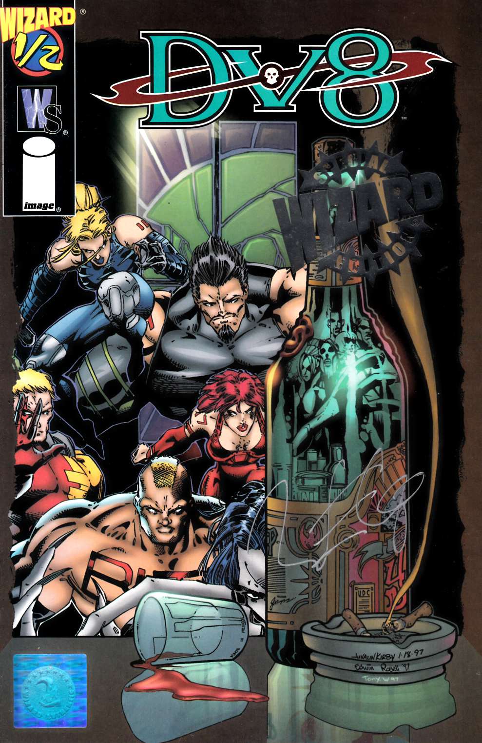 DV8 Wizard 1/2 (One Shot) Near Mint (9.4) [Image Comic] LARGE