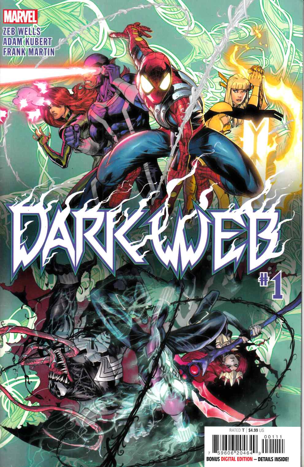 Dark Web #1 Near Mint (9.4) [Marvel Comic] LARGE