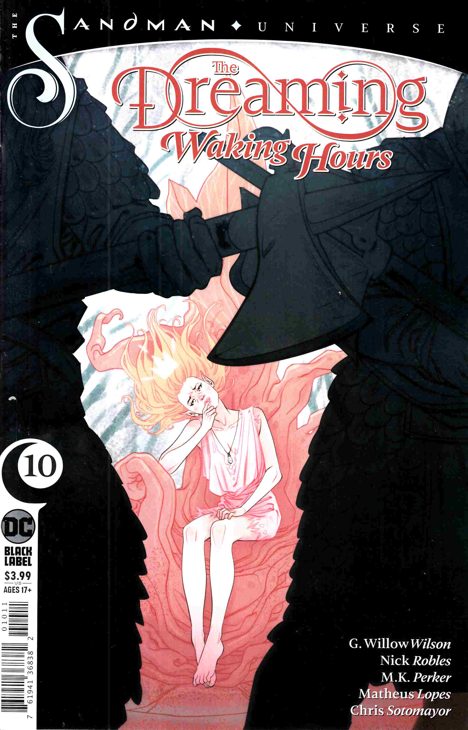 Dreaming Waking Hours #10 Near Mint (9.4) [DC Comic] LARGE