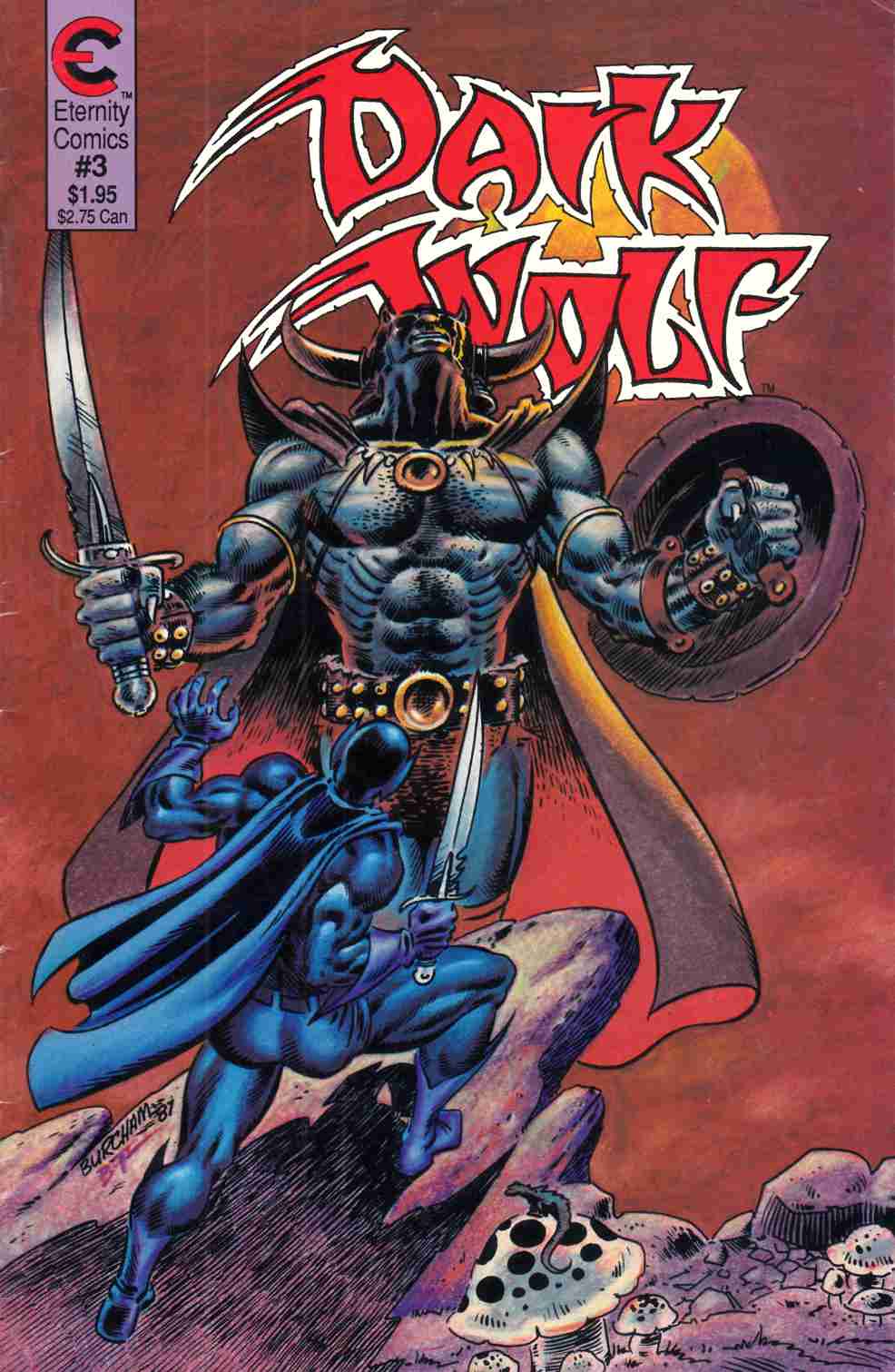 Dark Wolf #3 Fine (6.0) [Eternity Comic] LARGE