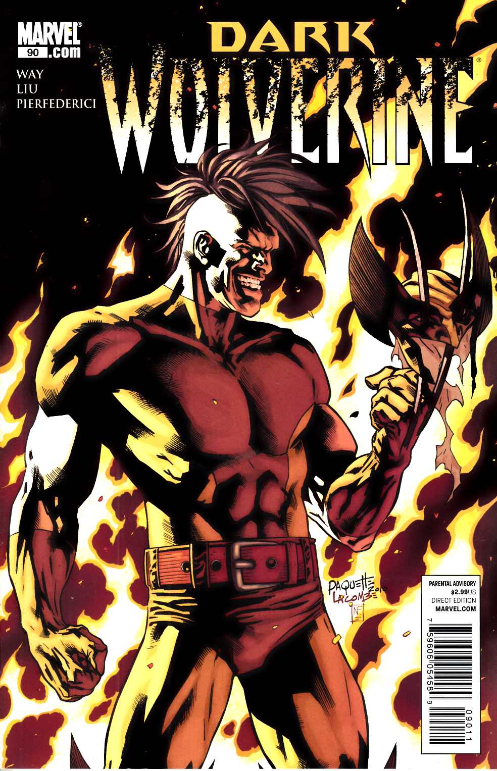 Dark Wolverine #90 Near Mint (9.4) [Marvel Comic] LARGE