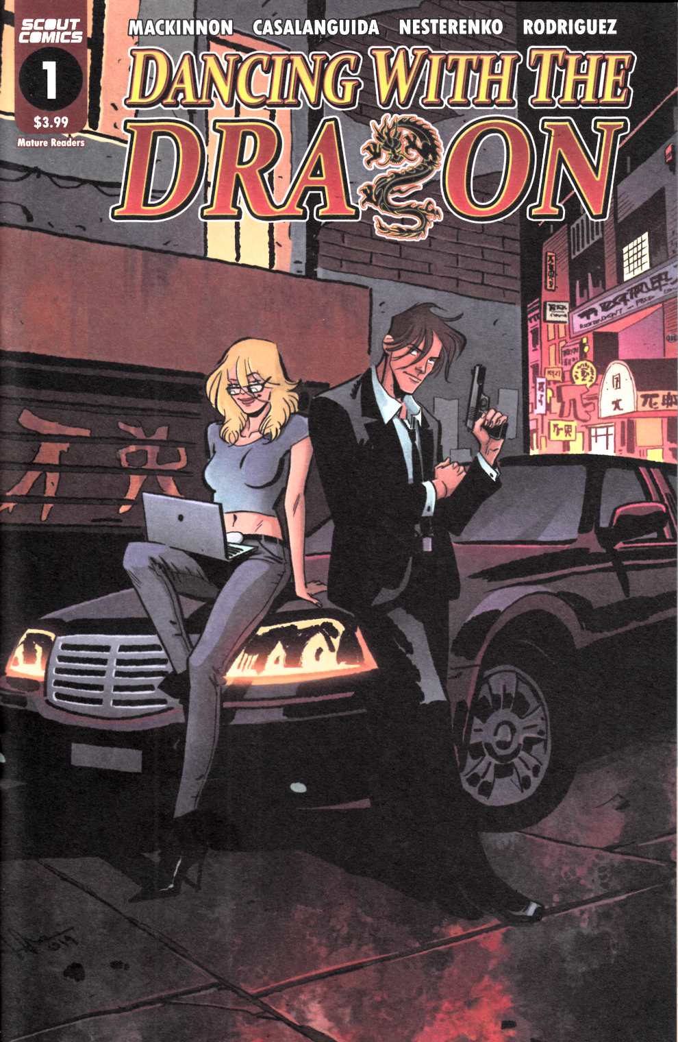 Dancing with the Dragon #1 Near Mint (9.4) [Scout Comic] THUMBNAIL