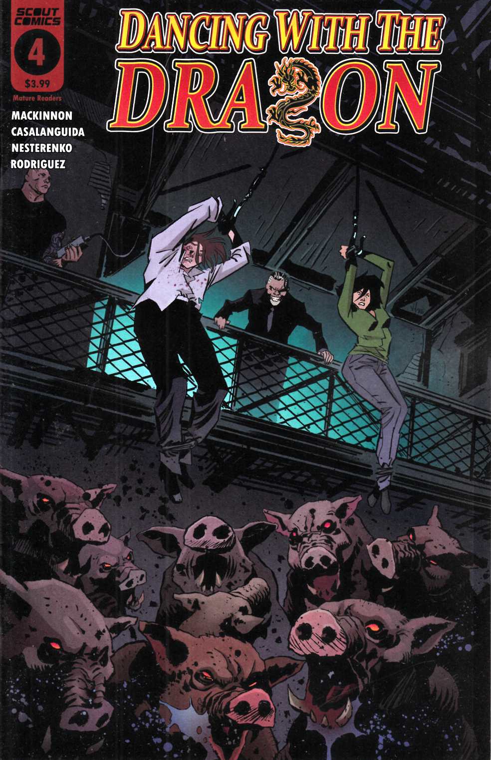 Dancing with the Dragon #4 Near Mint (9.4) [Scout Comic] THUMBNAIL