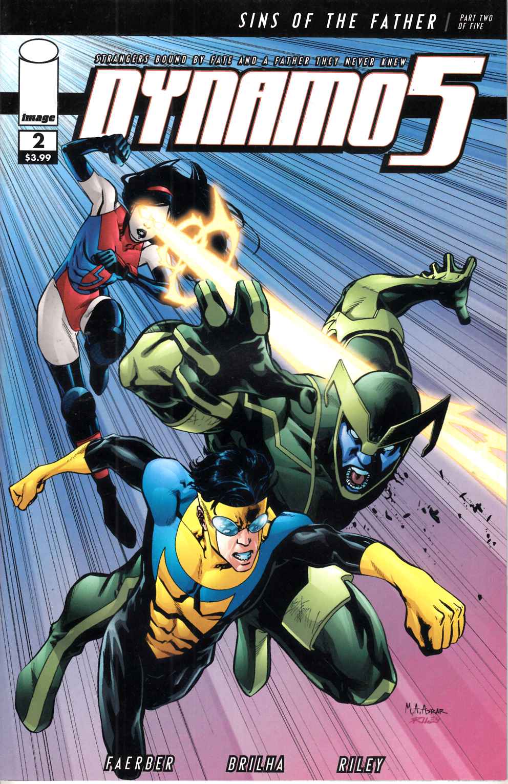 Dynamo 5 Sins of the Father #2 Very Fine (8.0) [Image Comic] THUMBNAIL