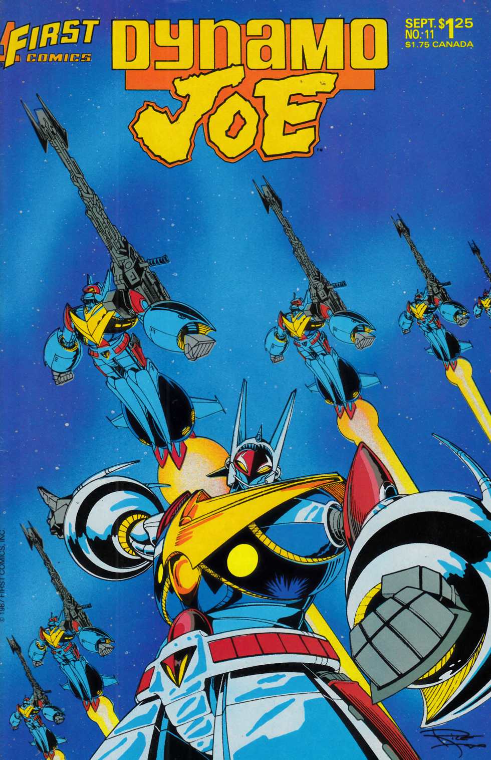 Dynamo Joe #11 Very Fine Minus (7.5) [First Comic] LARGE