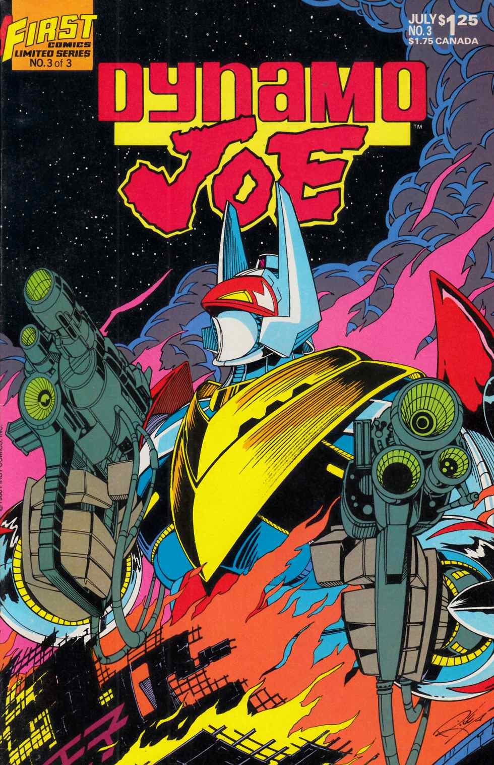 Dynamo Joe #3 Very Fine (8.0) [First Comic] THUMBNAIL
