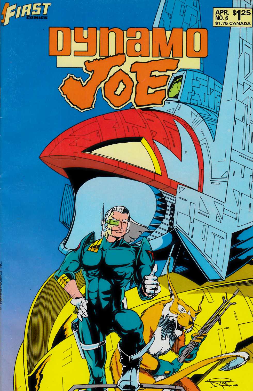 Dynamo Joe #6 Fine (6.0) [First Comic] LARGE