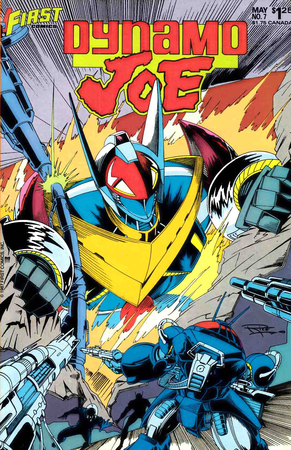 Dynamo Joe #7 Fine (6.0) [First Comic] LARGE