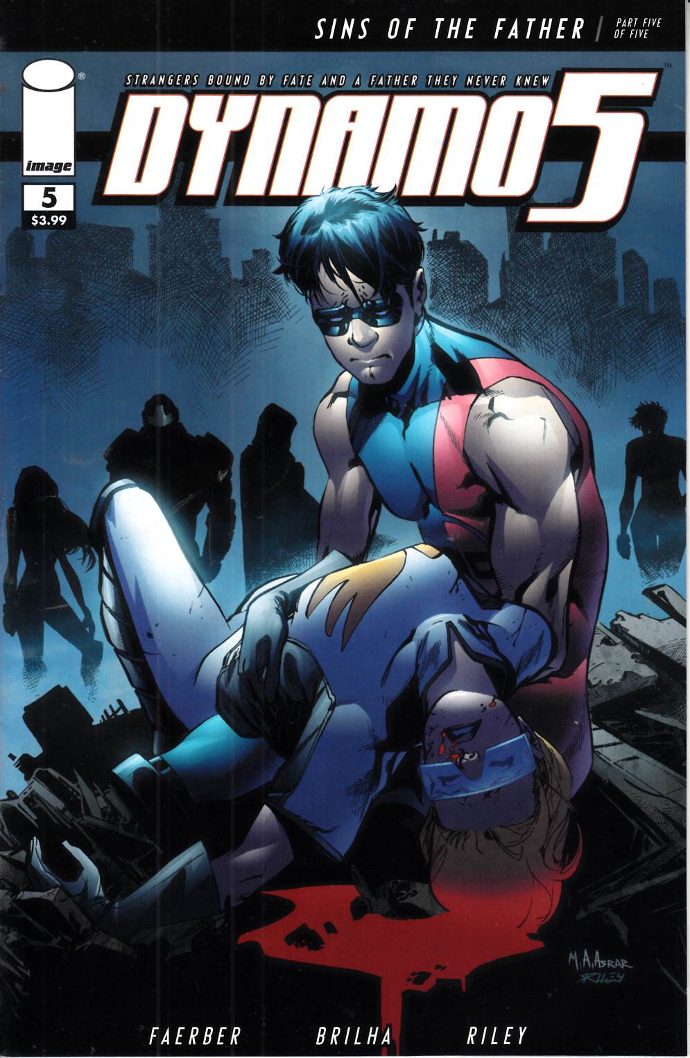 Dynamo 5 Sins of the Father #5 Variant Cover Very Fine (8.0) [Image Comic] THUMBNAIL