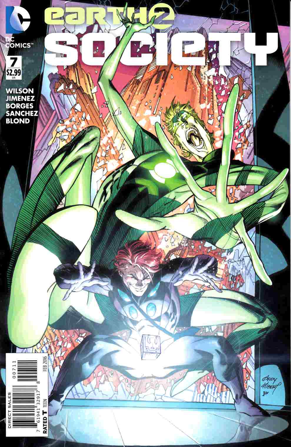 Earth 2 Society #7 [DC Comic] LARGE