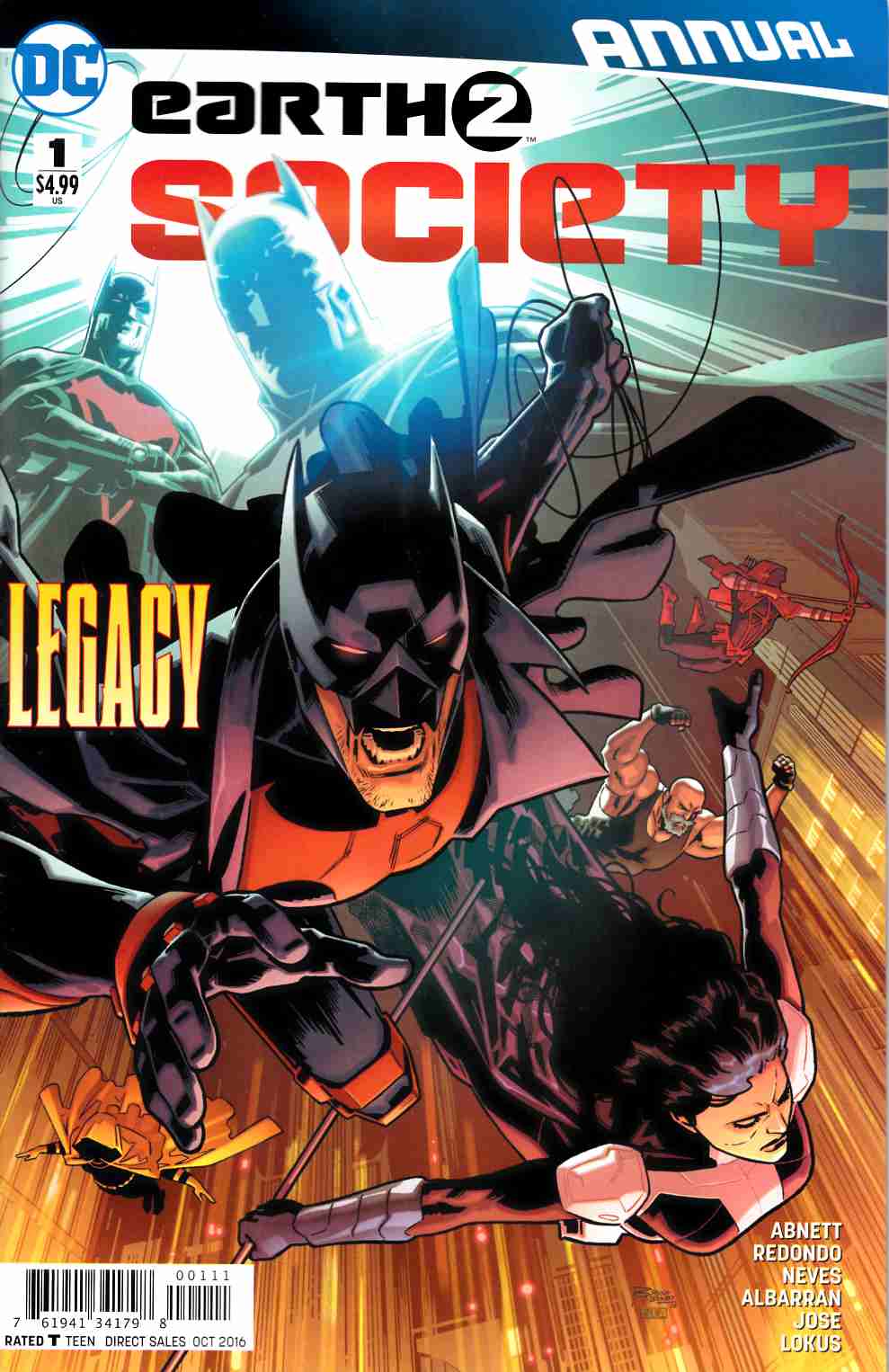 Earth 2 Society Annual #1 [DC Comic] LARGE