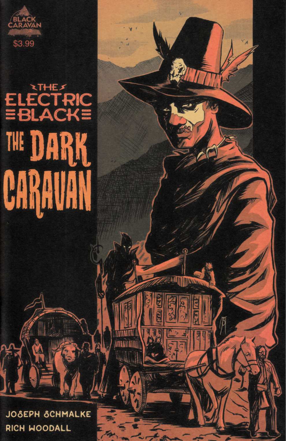 Electric Black Dark Caravan #1 Near Mint (9.4) [DC Comic] LARGE
