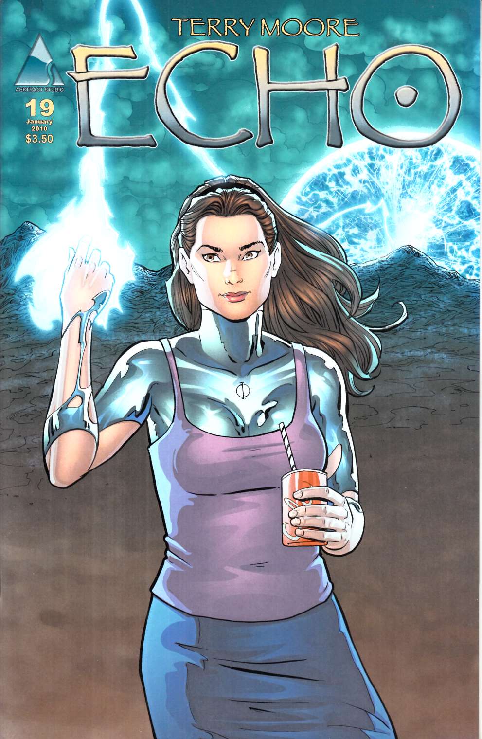 Terry Moore's Echo #19 Near Mint (9.4) [Abstract Comic] LARGE