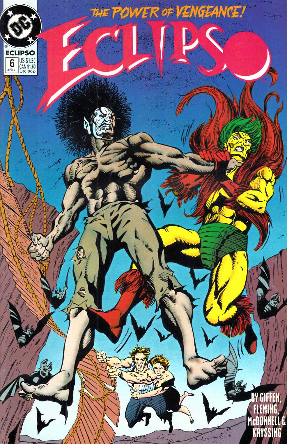 Eclipso #6 Near Mint Minus (9.2) [DC Comic] LARGE