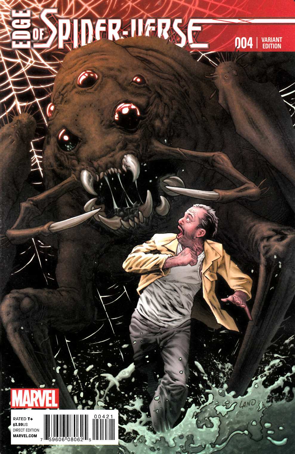 Edge of Spider-Verse #4 Land Variant Cover [Comic] LARGE