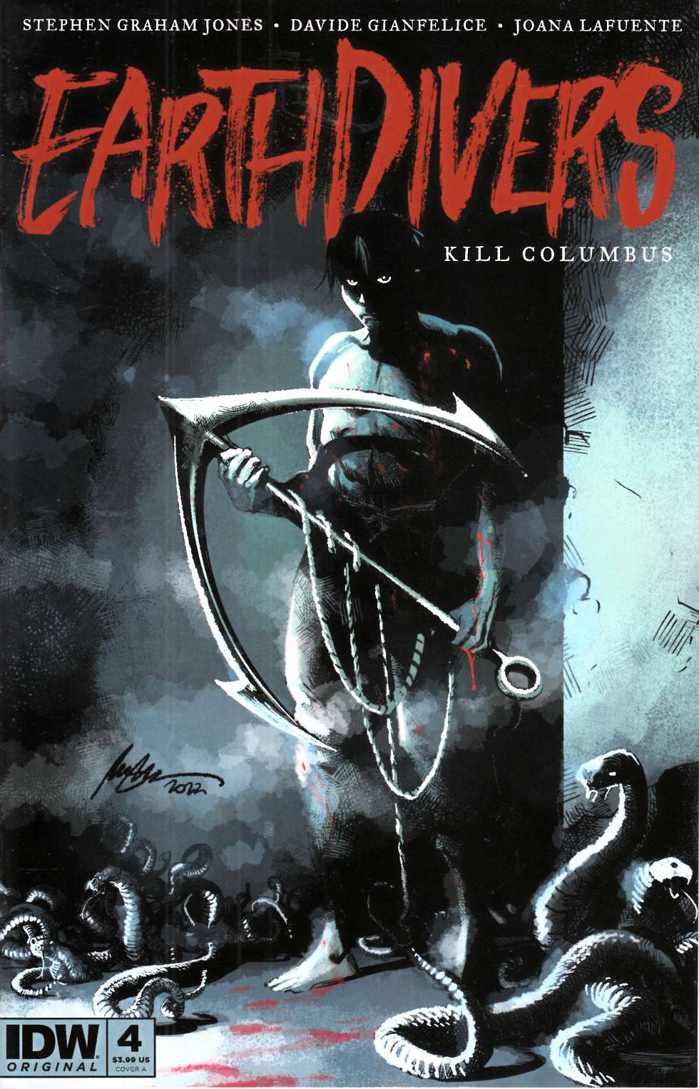 Earthdivers #4 Cover A Near Mint (9.4) [IDW Comic] LARGE