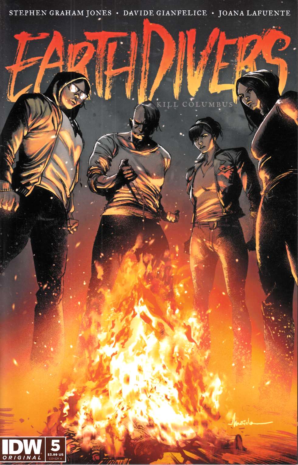 Earthdivers #5 Cover A Near Mint (9.4) [IDW Comic] LARGE