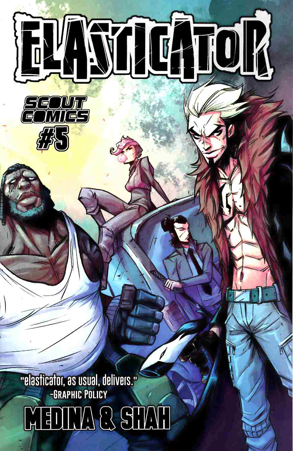 Elasticator #5 [Scout Comic] LARGE