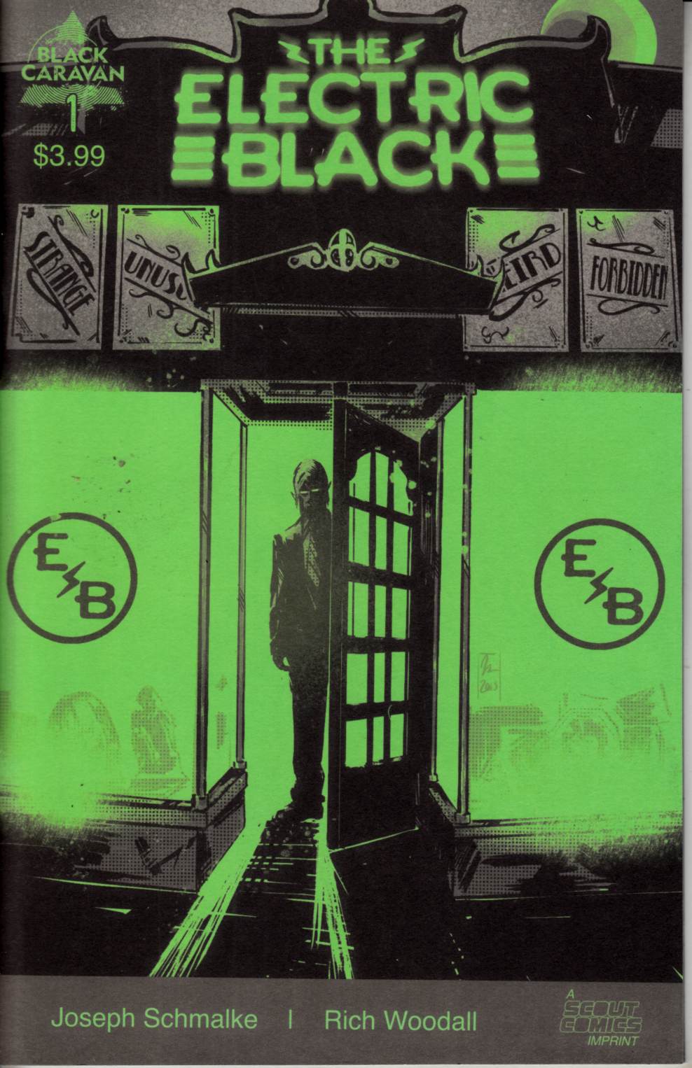 Electric Black #1 Second Printing Near Mint (9.4) [DC Comic] LARGE