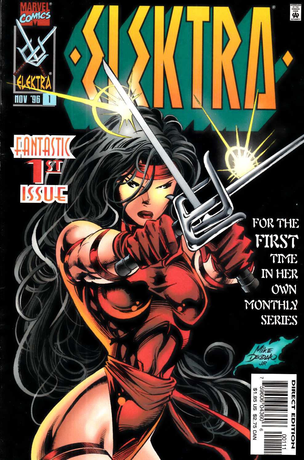 Elektra #1 Fine (6.0) [Marvel Comic] THUMBNAIL