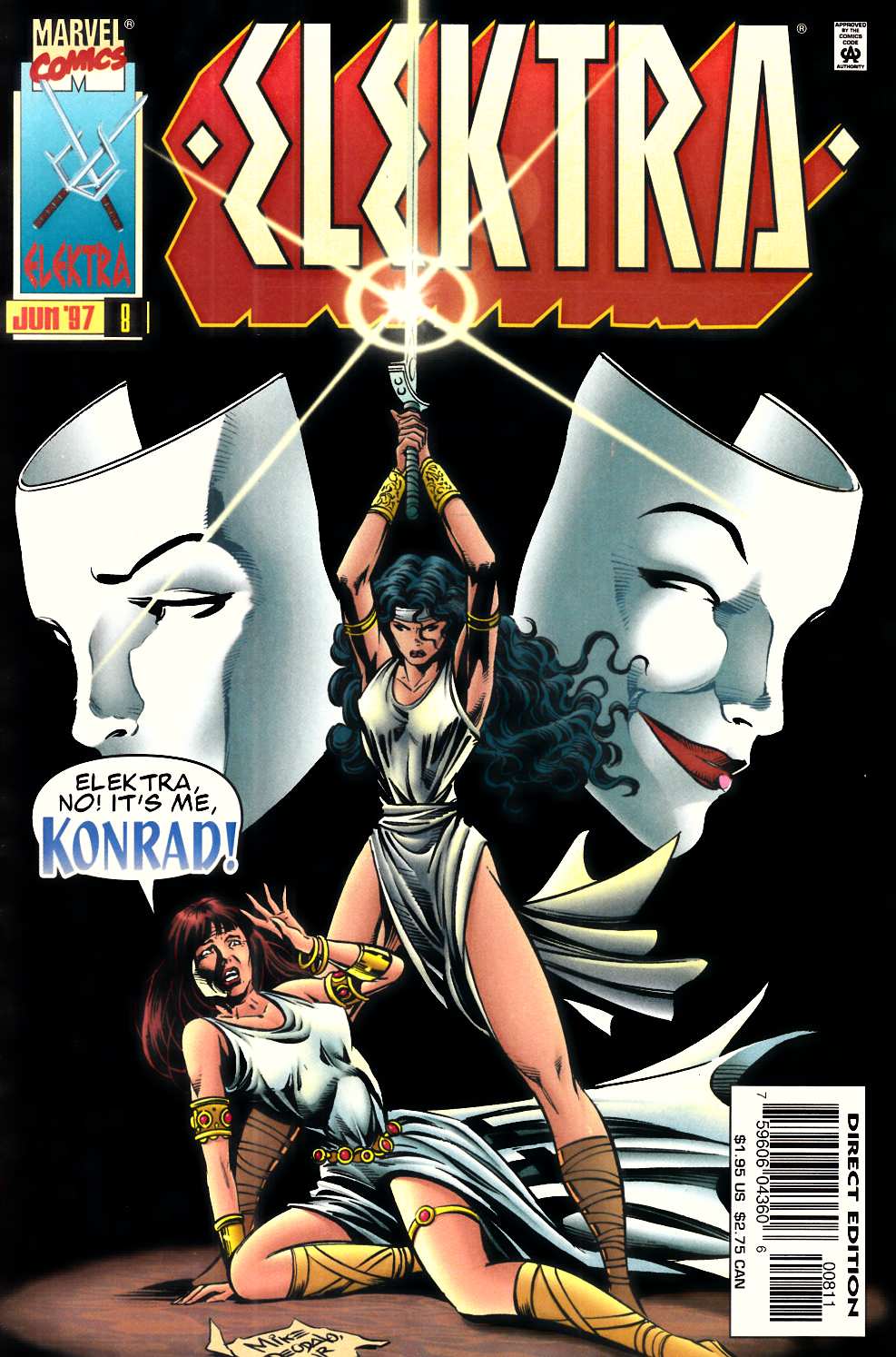 Elektra #8 Very Fine (8.0) [Marvel Comic] THUMBNAIL