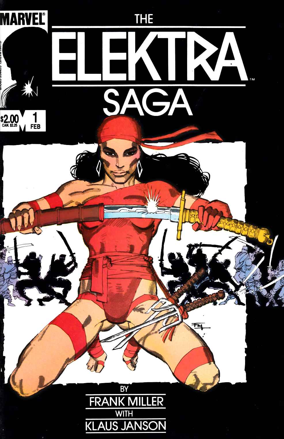 Elektra Saga #1 Near Mint Minus (9.2) [Marvel Comic] LARGE